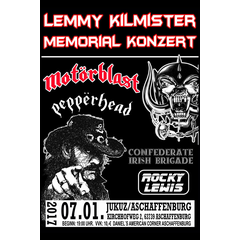 07.01.2017 | Aschaffenburg, JuKuz (Lemmy Kilmister Memorial)
copyright 2017 Wolfgang Schmeer